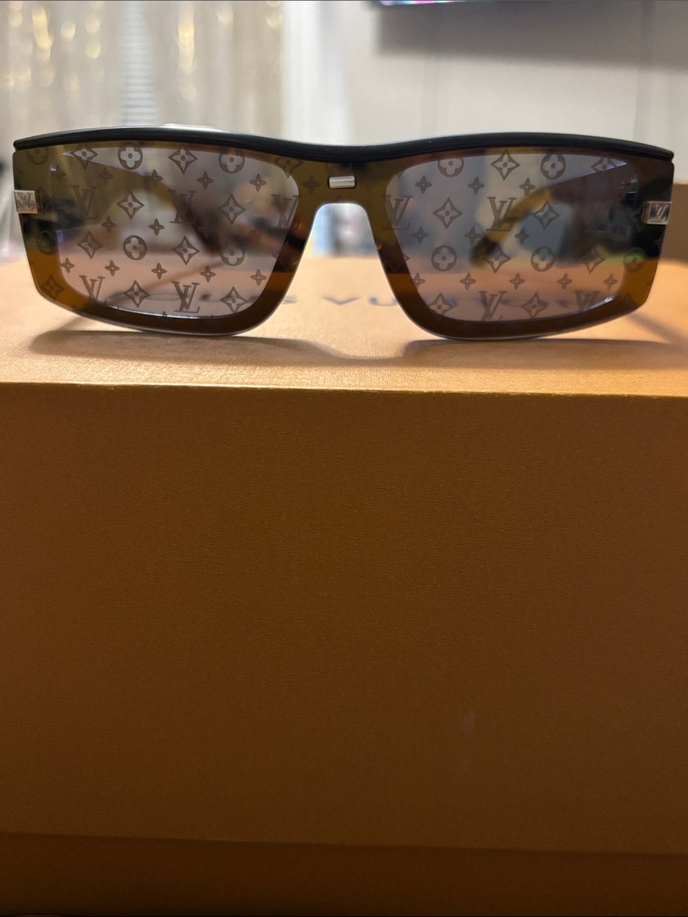 Louis Vuitton Monogram Shield Sunglasses - Brown Gradient